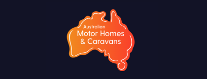 Australian Motor Homes and Caravans logo