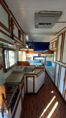 1991 White Mitsubishi Canter Motorhome image