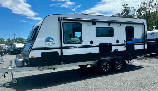 2024 Snowy River Src22S Caravan SLIDE OUT CLUB LOUNG image