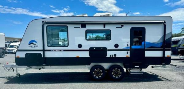 2024 Snowy River Src22S Caravan SLIDE OUT CLUB LOUNG image