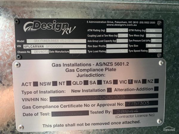 2025 Design RV CRX 5-2 20.6' image