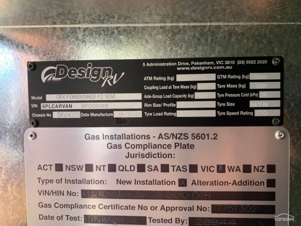 2025 Design RV CRX F2 21' BUNKS image