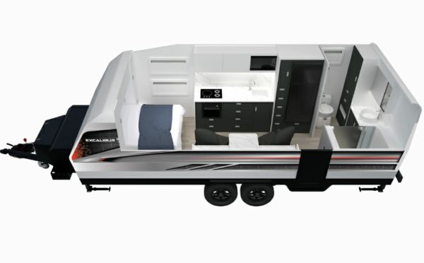 2024 Crusader Caravans Excalibur Caravan NOBLEMAN RECLINERS M image
