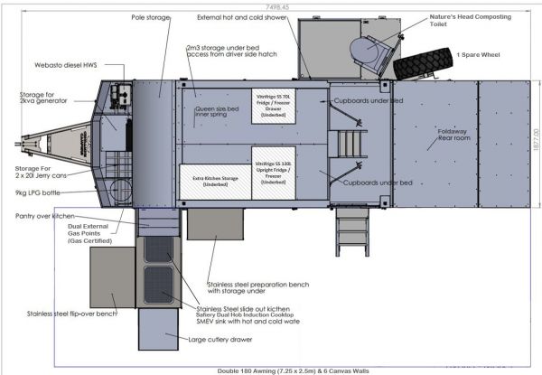 2023 Condamine Campers Hybrid Camper Camper Trailer image