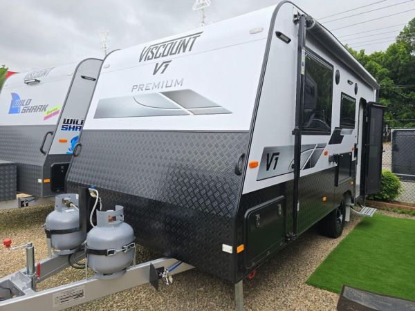 2024 Viscount V1 SINGLE AXLE 17'6 ENSUITE CARAVAN image