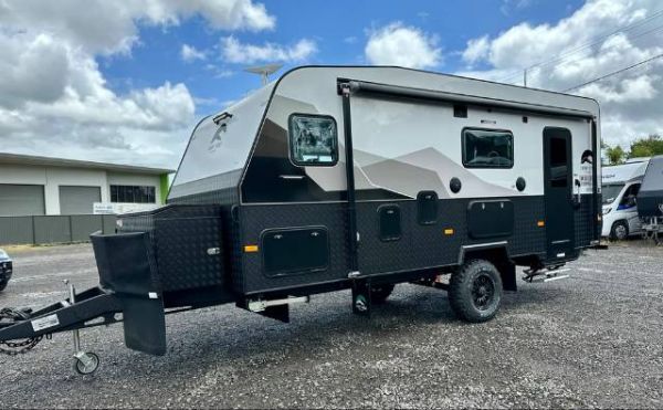 2025 Snowy River Srt18F Family Off Road Caravan DOUBLE BUNK image
