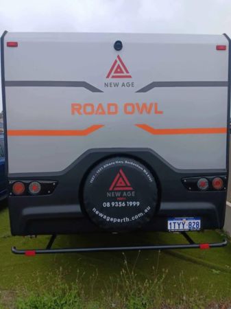 2023 New Age Road owl 21BE Adventure semi off road triple bunk Caravan image