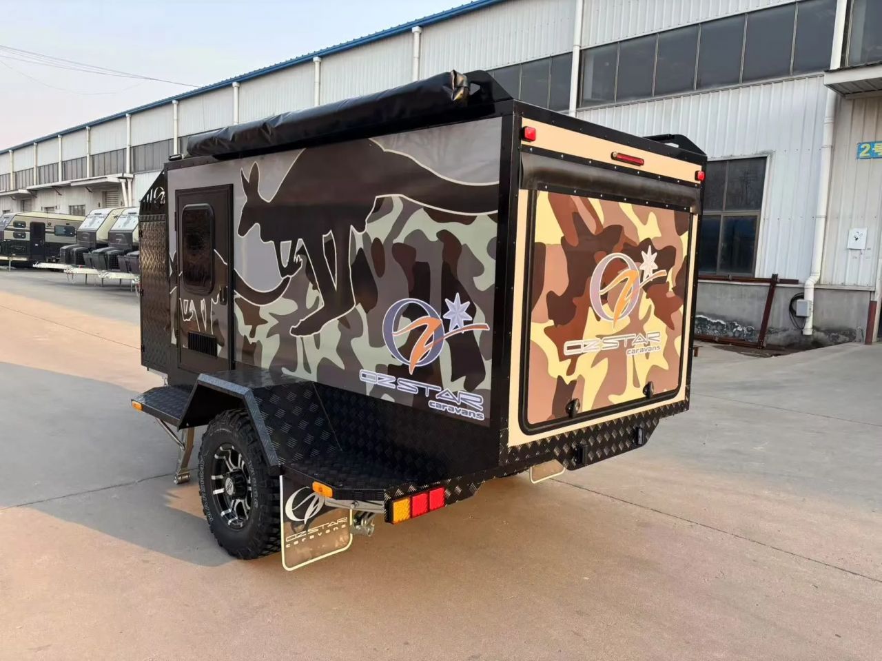 2025 Oz Star Caravans Numbat Series ﻿7ft Couples Campervan For