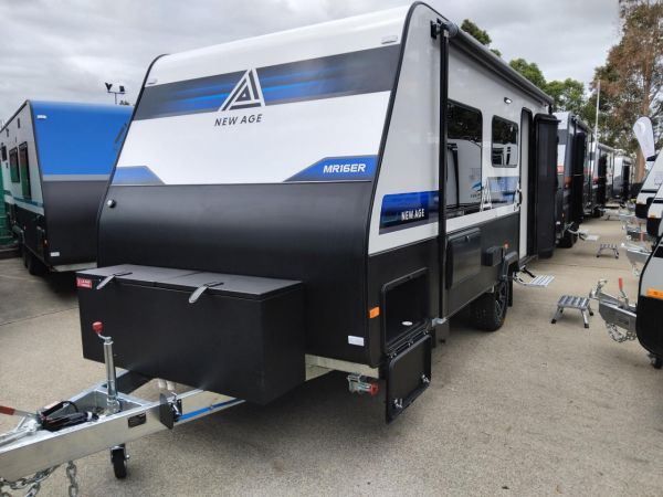 2025 New Age Caravans Manta Ray 16ft Couples Embark MY25 Full Composite image