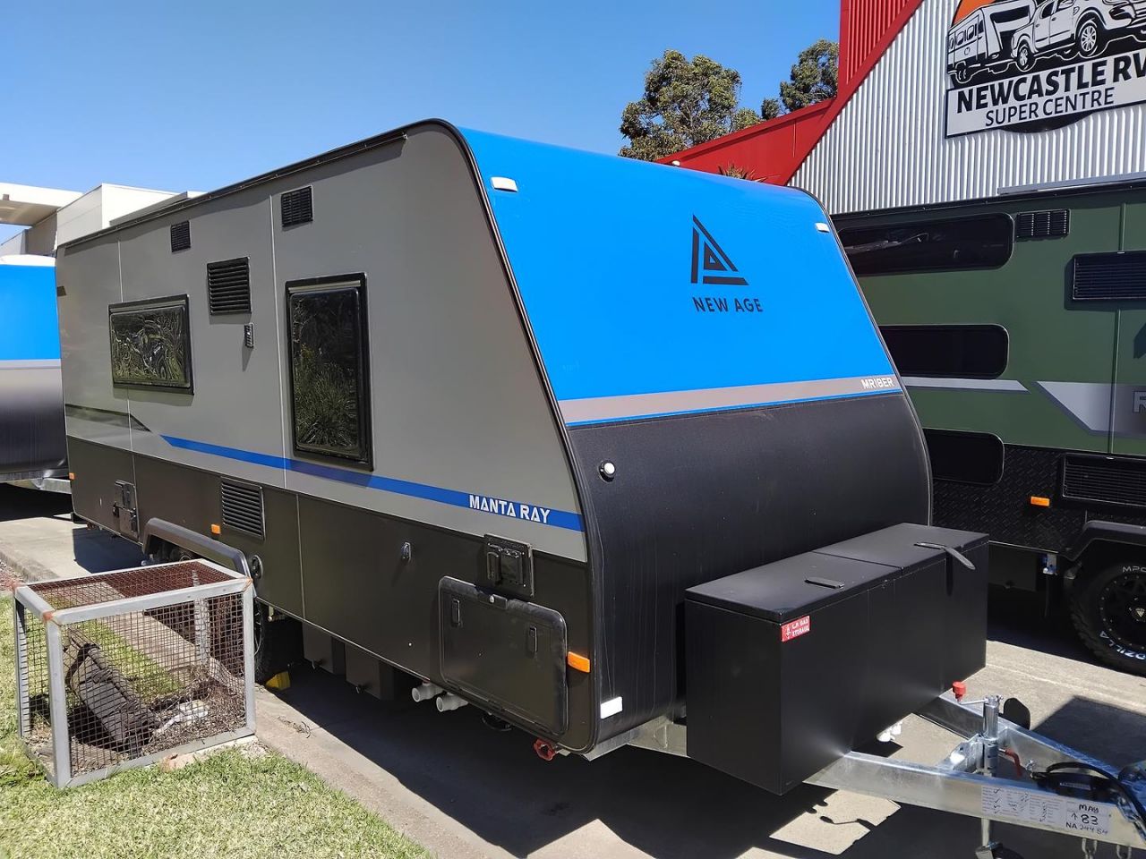 Image for 2024 New Age Caravans Manta Ray MR18ER Couples Van REDUCED PRICE! 1
