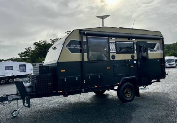 2023 Legion Caravans Nero Chariot Off Road Off Road Caravan 16' ISLAND BED image