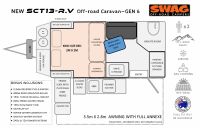 Image for 2023 Swag SCT13 Off Road Caravan 1