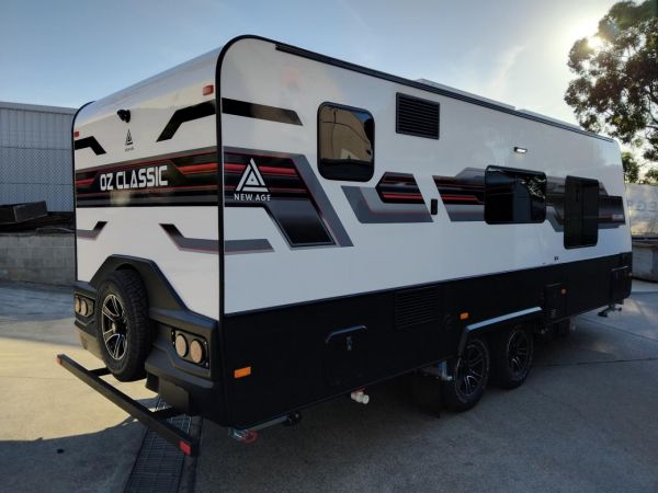 2025 New Age Caravans MY25 OZ CLASSIC Full Composite Couples Off grid caravan image