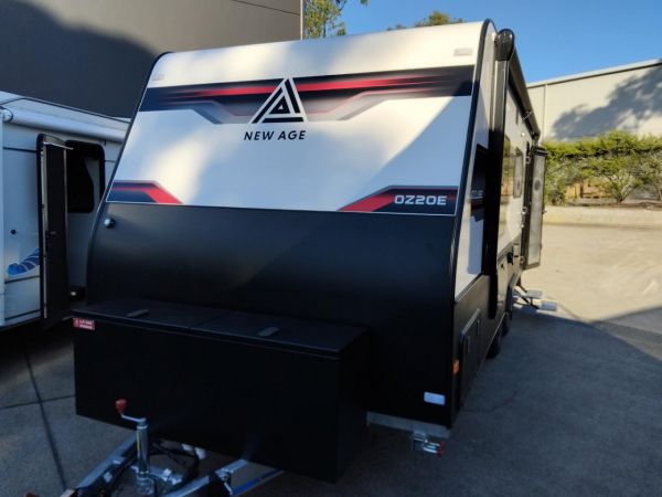 2025 New Age Caravans MY25 OZ CLASSIC Full Composite Couples Off grid caravan image