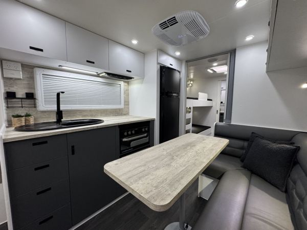 2023 Network RV Caravans Terrain Tuff 24ft Quad Bunk Off Road Caravan image