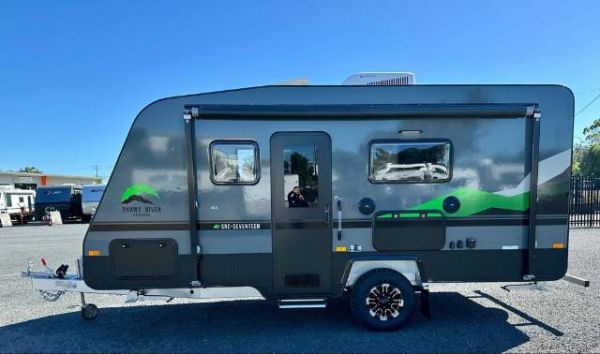 2025 Snowy River Src17 Caravan L SHAPE SEATING image