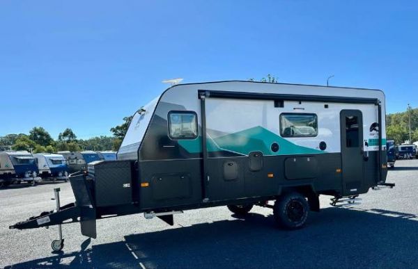 2025 Snowy River Srt18F Family Off Road Caravan DOUBLE BUNK image