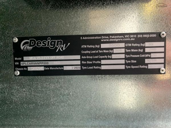 2023 Design RV 48v EVX Off Road Van 5-3 image