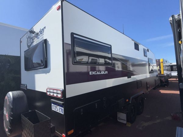 2023 Crusader Excalibur Prince 23'9Ft Off-Road Club Lounge Couples Van Caravan image