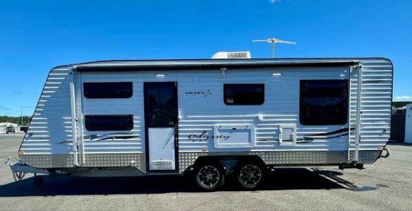 2012 Galaxy Odyssey Family 2 Bunk Caravan 22' FULL ENSUITE image