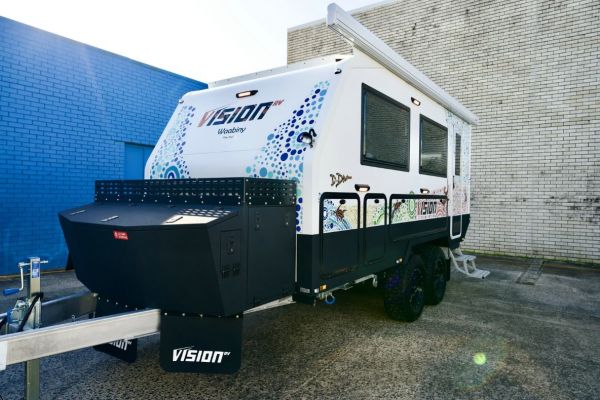 2025 Vision RV Nirvana 16/Fam 3 Bunks HARD TOP 16' image