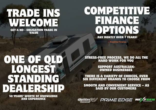 Image for 2025 Prime Edge Caravans Odyssey 20'8' OFF ROAD CARAVAN ALLY FRAME 7