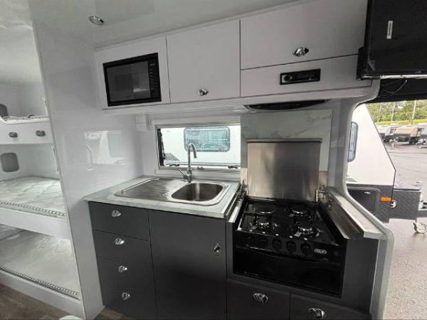 2025 Newgen Caravans Ngc19F Family Off Road Caravan TRIPLE BUNK image