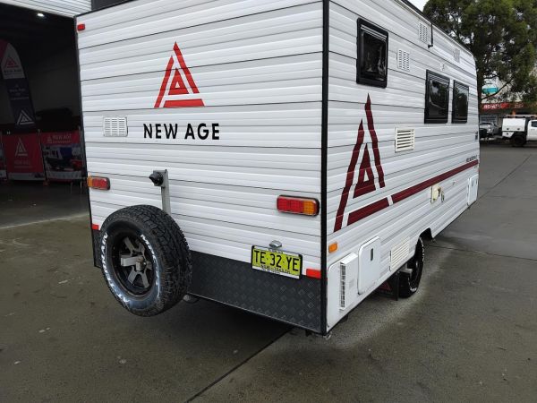 2018 New Age Caravans Road Owl 16ft Couples Caravan with  Full Ensuite image
