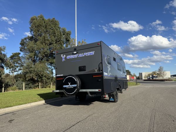 2025 Great Alpine Caravans Bright Family Semi Off Road Caravan image