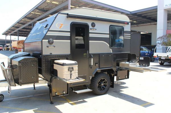 2025 Oz Star Caravans 11 FT Expander Oz Star Wallaby Series Caravan image