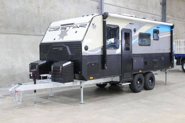 2025 Oz Star Caravans 20 FT Family Double Oz Star Cockatoo Series Caravan image