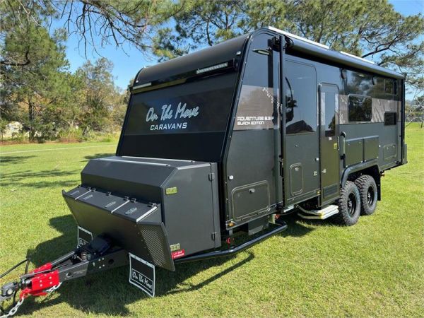 2025 On The Move Caravans Adventure 6.3F Black Edition Caravan image