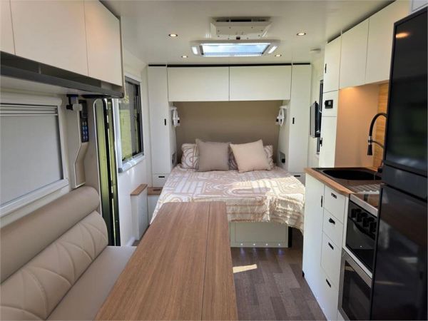 2025 On The Move Caravans Adventure 6.3F Black Edition Caravan image