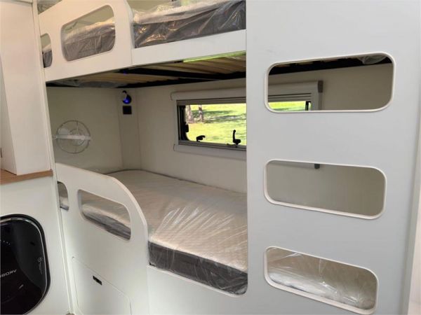 2025 On The Move Caravans Adventure 6.3F Black Edition Caravan image