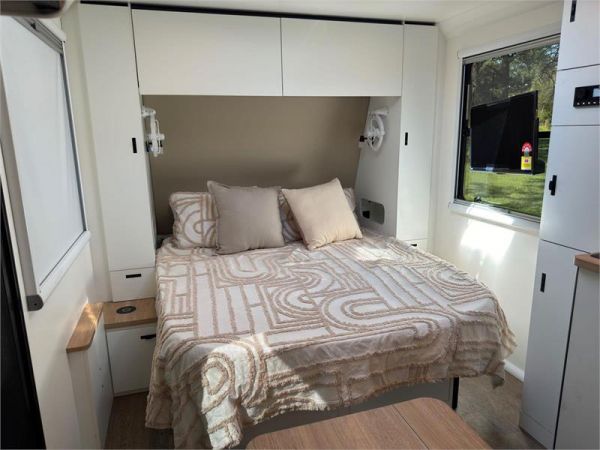 2025 On The Move Caravans Adventure 6.3F Black Edition Caravan image