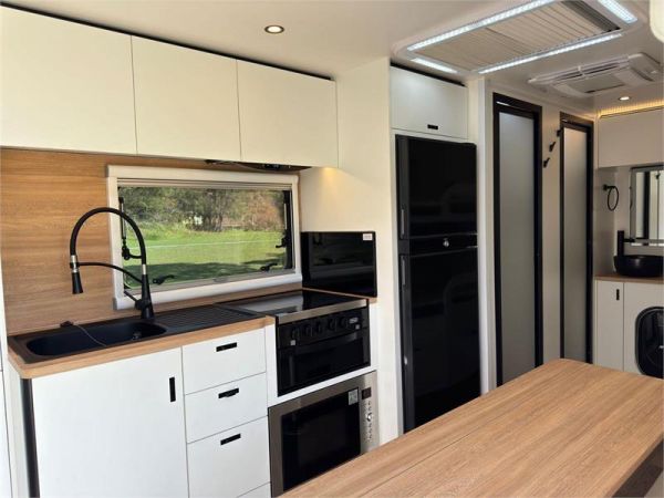 2025 On The Move Caravans Adventure 6.3F Black Edition Caravan image