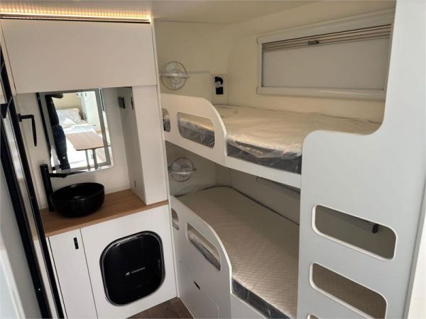 2025 On The Move Caravans Adventure 6.3F Black Edition Caravan image