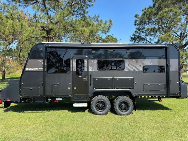 2025 On The Move Caravans Adventure 6.3F Black Edition Caravan image