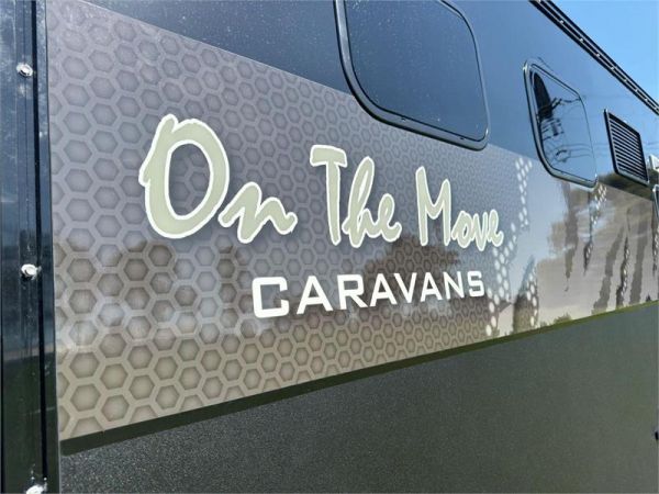 2025 On The Move Caravans Adventure 6.3F Black Edition Caravan image