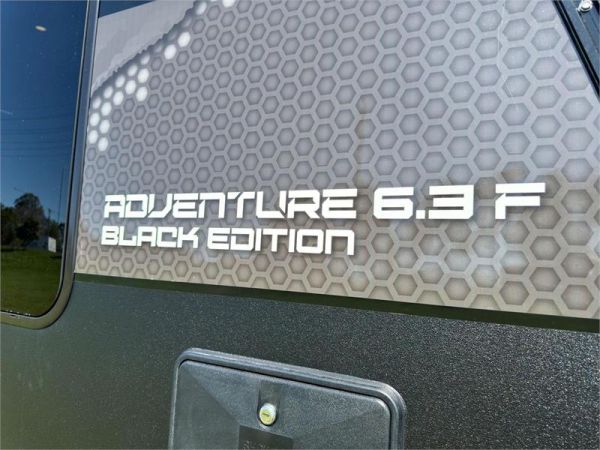 2025 On The Move Caravans Adventure 6.3F Black Edition Caravan image