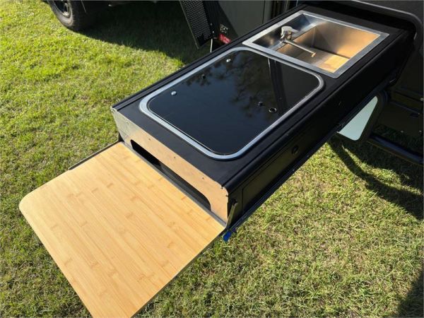 2025 On The Move Caravans Adventure 6.3F Black Edition Caravan image