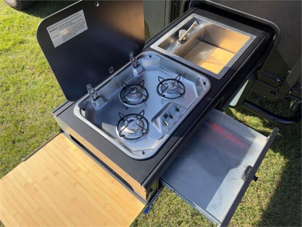 2025 On The Move Caravans Adventure 6.3F Black Edition Caravan image