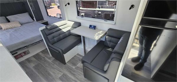 2025 On The Move Caravans Traxx Off-Road 19' Rear Door Caravan image