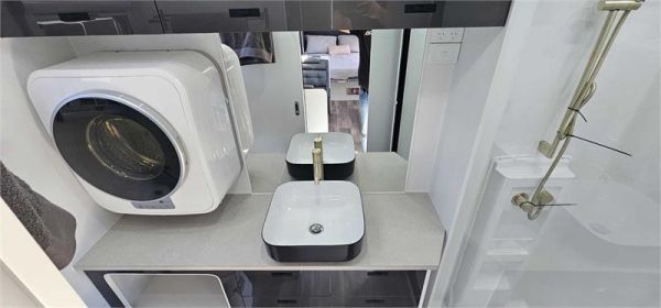 2025 On The Move Caravans Traxx Off-Road 19' Rear Door Caravan image