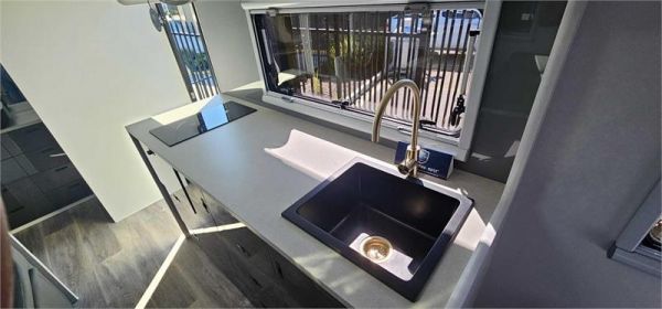 2025 On The Move Caravans Traxx Off-Road 19' Rear Door Caravan image