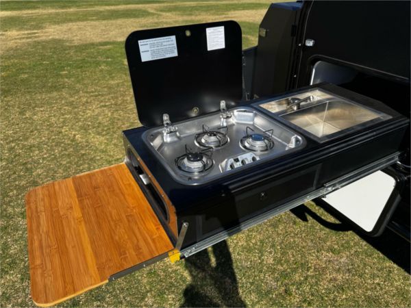 2025 On The Move Caravans Adventure 6.3F Black Edition Caravan image