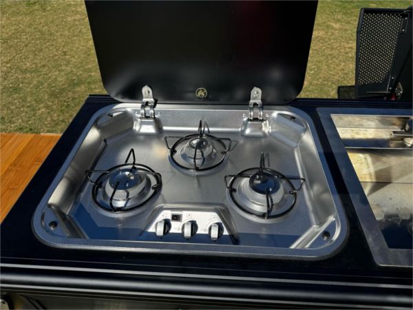 2025 On The Move Caravans Adventure 6.3F Black Edition Caravan image