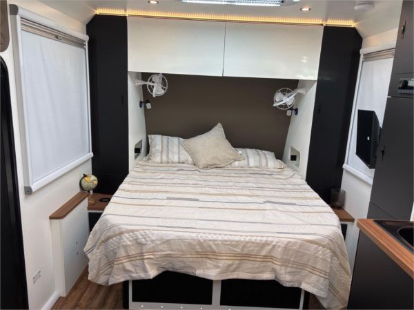 2025 On The Move Caravans Adventure 6.3F Black Edition Caravan image