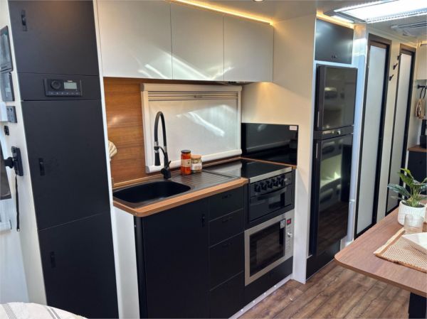 2025 On The Move Caravans Adventure 6.3F Black Edition Caravan image