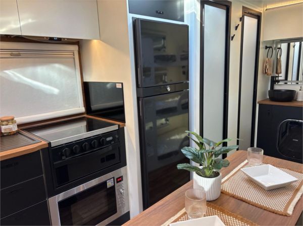 2025 On The Move Caravans Adventure 6.3F Black Edition Caravan image